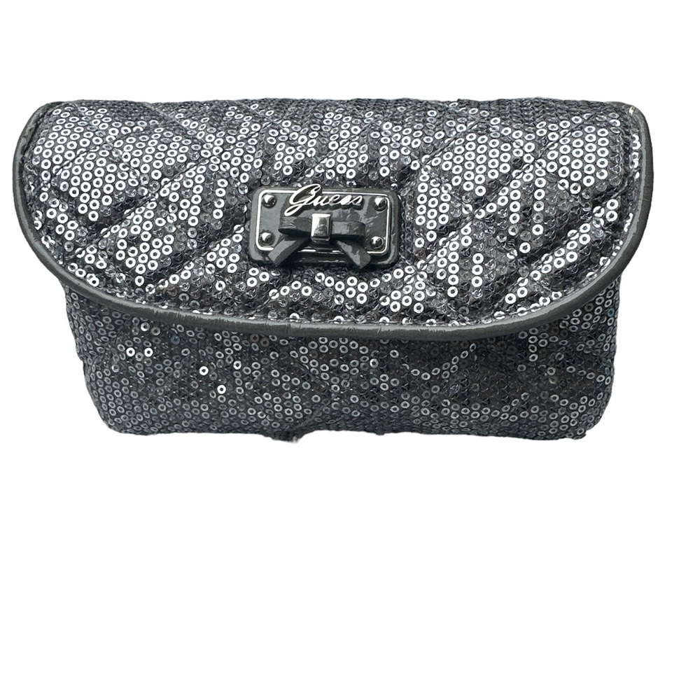 Clutch Wallet From Guess With Sequins On The Outs… - image 1